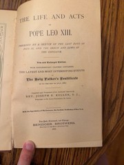 1888 Life of Pope Leo XIII Golden Jubilee Edition Illustrated Catholic Antique