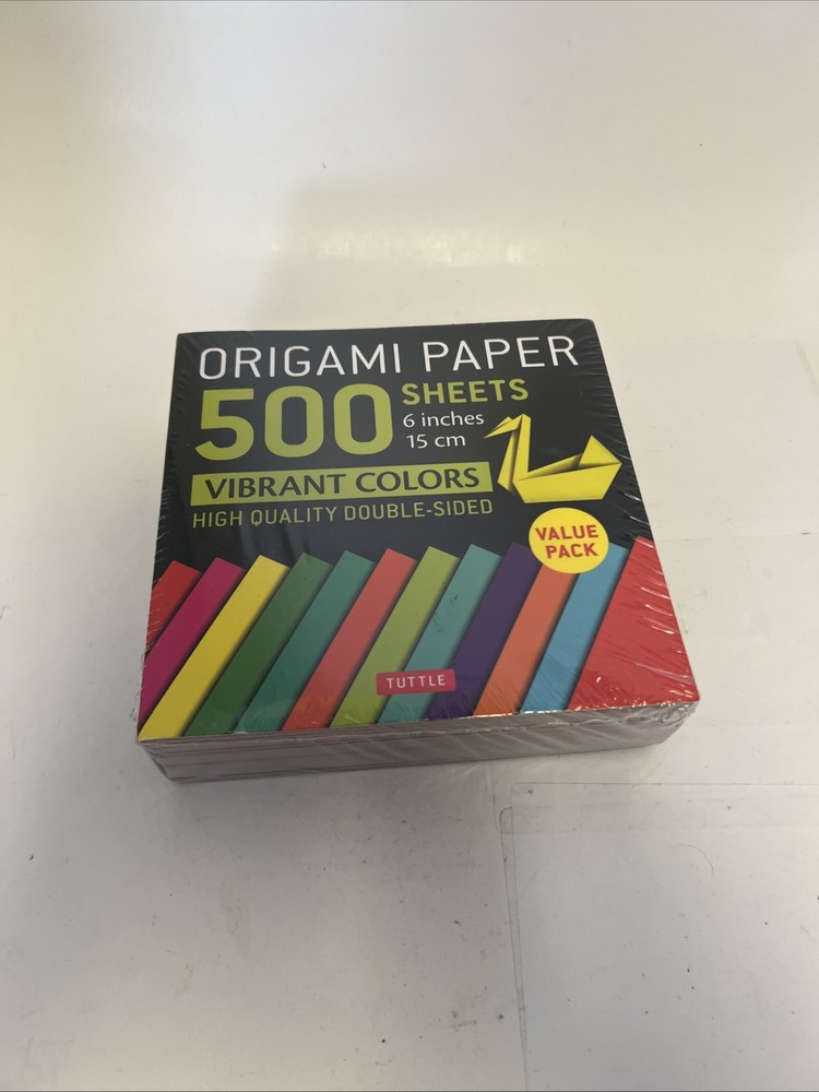 Origami Paper 500 sheets Vibrant Colors 6″ (15 cm)