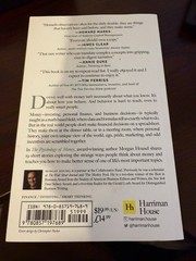 The Psychology of Money: Timeless lessons on wealth, greed, and happiness