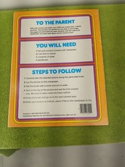 Paint with Water outer space Prestige 1982 Coloring/Activity Book 5 pages missng
