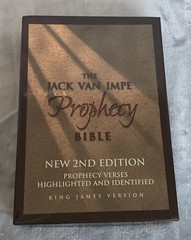 The Jack Van Impe Prophecy Bible Second Edition KJV Bonded Leather Red Letter