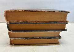 C5 Vintage (4) Whitman Classic Hardback Books WAR OF WORLDS HG Wells MORE