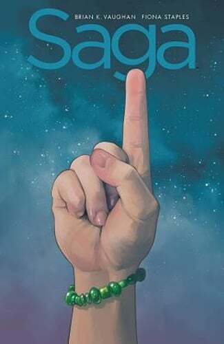 Saga Compendium One: (Vol. 1-9) by Brian K Vaughan: Used
