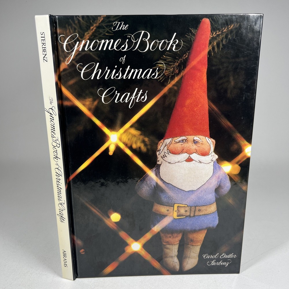 Gnomes Book Christmas Crafts Patterns Diagrams 50 Projects HC 1980 Fold Out