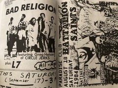 400 Punk Rock Flyers Book – Minor Threat, Bad Brains, Circle Jerks, Misfits FEAR