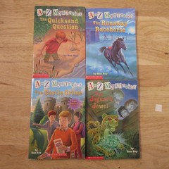 Lot of 9 A to Z Mysteries Kids PB Books & 3 other Kids Mystery Books