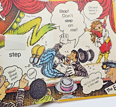 Vintage 1973 The Magic Word Book Pop-Up Electric Company Random House CTW