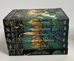 Percy Jackson and the Olympians 6 Book Paperback Set Brand New No Box
