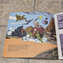 Vintage Masters of the Universe The Thief of Castle Grayskull Golden Book 1983