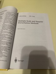 MULTIPLE SCALE AND SINGULAR PERTURBATION METHODS SPRINGER MATHEMATICAL SCIENCES