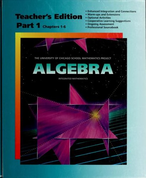 Algebra Teacher Edition University of Chicago School Mathematics