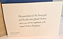 The Four Gospels & the Acts of the Apostles (1959) Special Edition Hardcover