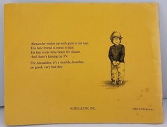Alexander and the Terrible, Horrible, No Good, Very Bad Day by Judith Viorst…