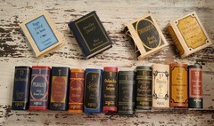 Del Prado Miniature Books Classics Library Your Choice Of Titles Leather Mini