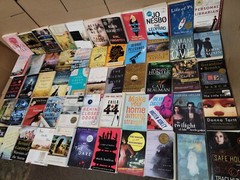 15 POUNDS Bulk Fiction Books Lot Trade Paperback Mystery Romance Thriller Novels
