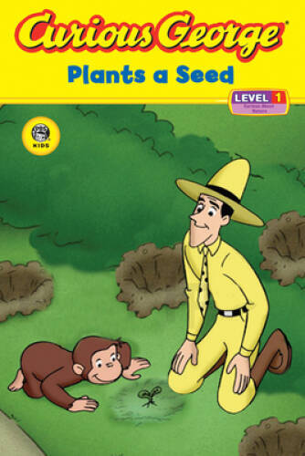 Curious George Plants a Seed (CGTV Reader) – Paperback By Rey, H. A. – GOOD