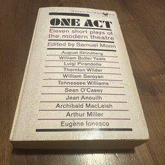 One Act By Samuel Moon – FIRST EVERGREEN BLACK CAT EDITION – 9th PRINT – 1965