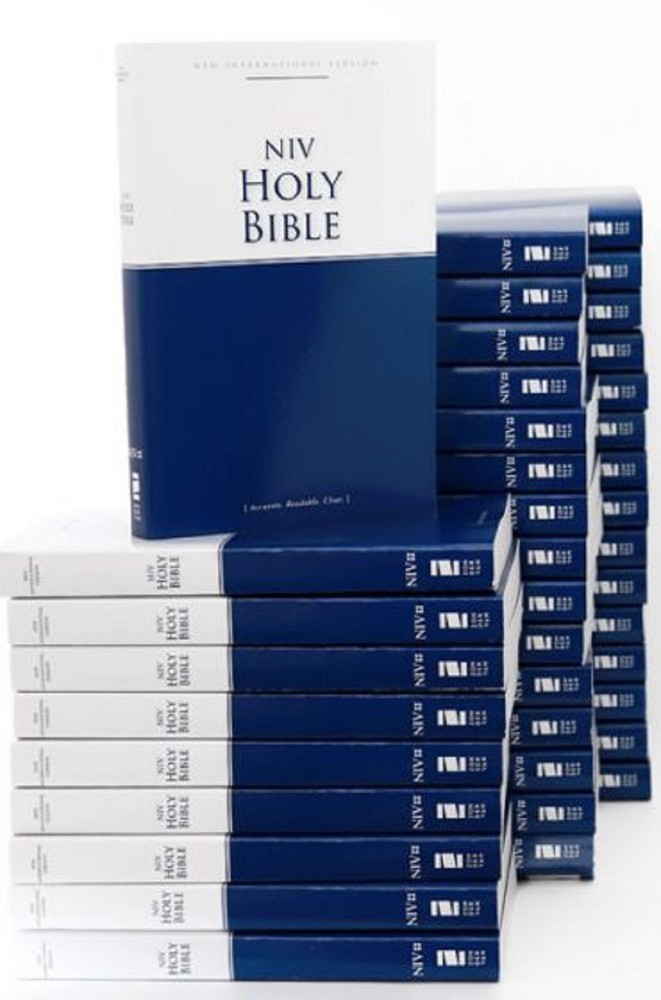 NIV Bible Blue „20 OUTREACH BIBLES” Wholesale Bibles BRAND NEW in Shrink Wrap!!