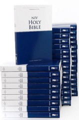 NIV Bible Blue „20 OUTREACH BIBLES” Wholesale Bibles BRAND NEW in Shrink Wrap!!