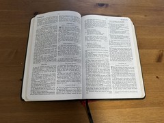 1997 Prophecy Study Bible John Hagee Ministries NKJV Black Bonded Leather