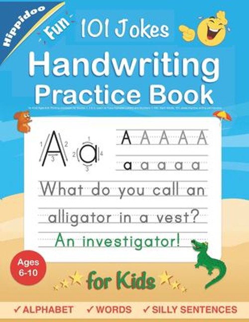 Handwriting Practice Book for Kids Ages 6-8: Printing workbook fo