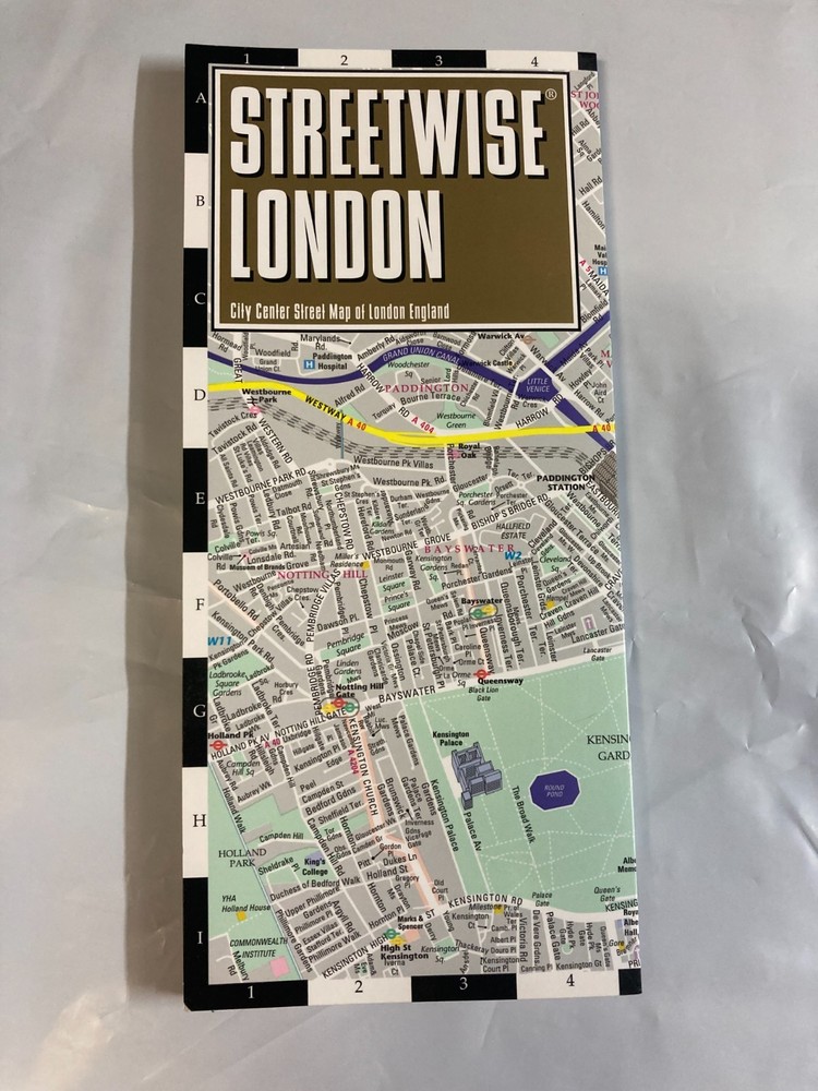 STREETWISE LONDON MAP – LAMINATED CITY CENTER STREET MAP By Streetwise Maps