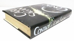 CONTACT A Novel by CARL SAGAN HCDJ 1ST/1ST LIKE NEW