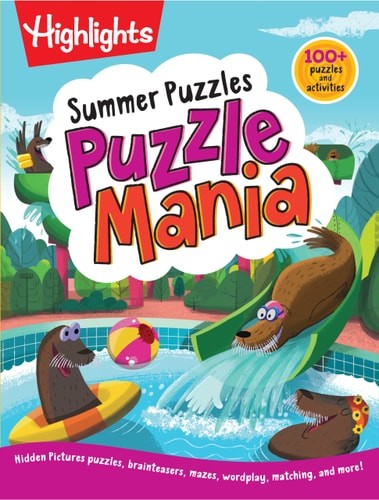 Summer Puzzles (Highlights™ Puzzlemania® Activity Books), , Good Book
