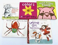 Lot of 20 Board Books for Toddlers assorted Bedtime Stories Fun library – GOOD