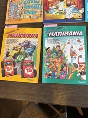 1999 Highlights Mathmania Puzzle Activity Books (Lot of 16) Homeschool Learning