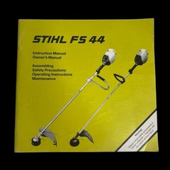 Stihl FS44 Weedeater Instruction Owner’s Manual Weed Eater Trimmer 55 Pages