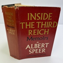 Inside the Third Reich Memoirs Albert Speer Hardcover BCE MacMillan Company