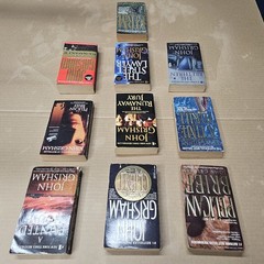 Lot of 10 John Grisham Paperback Novels – Legal Thriller Collection