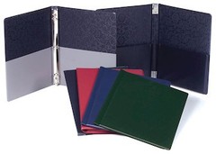 Marlo Plastics Choral Folder 9-1/4 X 12; Elastic Stays; Blue