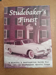 „STUDEBAKER’S FINEST” John Bridges Hard Cover ,Dust Jacket