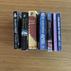 Lot of 7 Assorted Sci-Fi Fantasy PB from the 1990s in GOOD condition GG