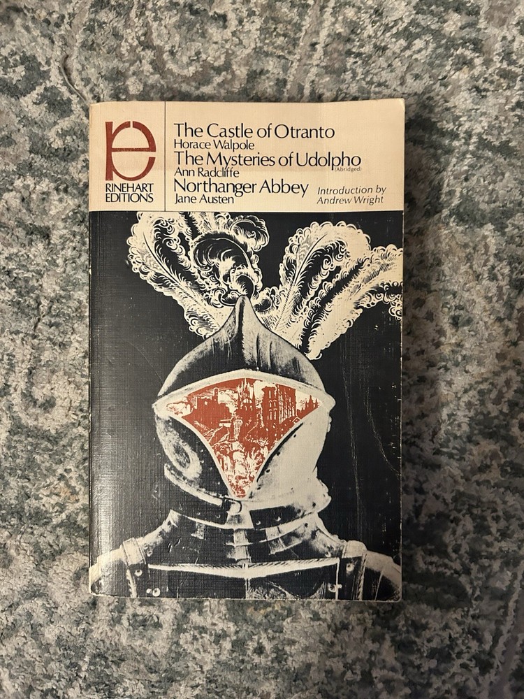 Castle of Otranto, Mysteries of Udolpho, Northhanger Abbey 1963 Rinehart Edition