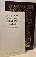 An Essay on the Shaking Palsy: J. Parkinson Special Ed/Like New (see photos:)