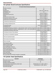 MERCURY V6 175 200 225 V8 200 225 250 300 FourStroke Service Manual 2022
