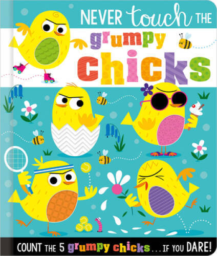 Never Touch the Grumpy Chicks – Novelty Book By Greening, Rosie – GOOD