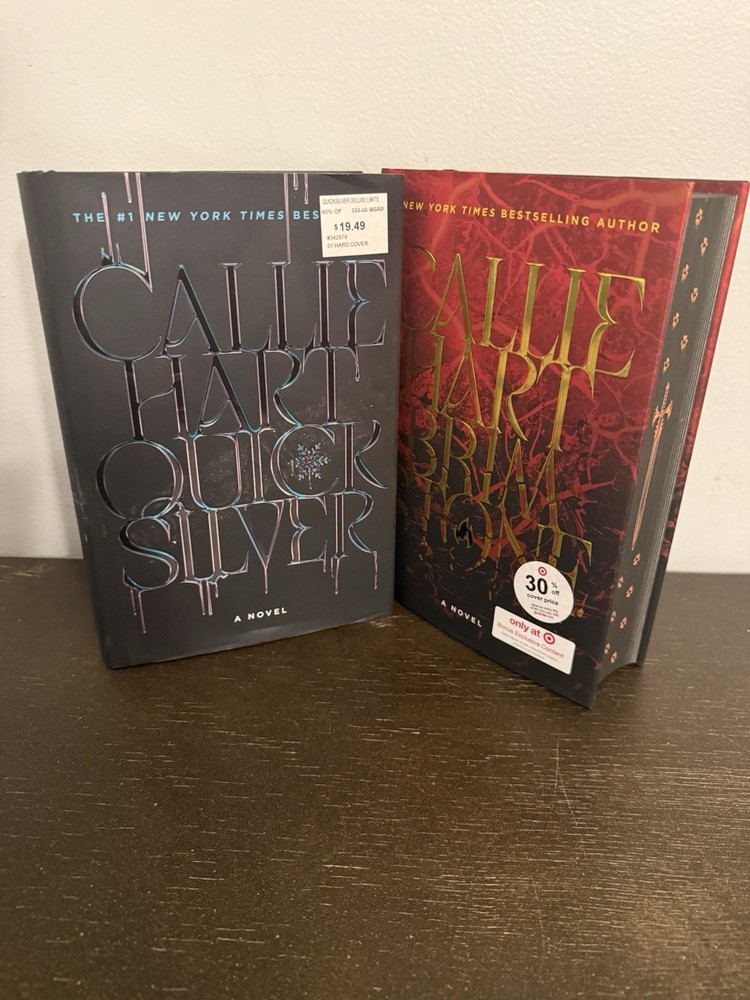 Callie Hart Quicksilver Deluxe Edition + Brimstone Target Limited Edition HC