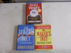 3 JORDAN RUBIN # HC MAKER’S DIET PERFECT WEIGHT AMERICA REVOLUTION