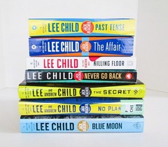 Lee Child Jack Reacher Books, Lot of 7, Hard and Soft Cover Mix, Thriller Action
