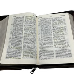 Rare Moody Press Ryrie Study Bible 1978 NASB 1976 Leather Zipper Cover Like New