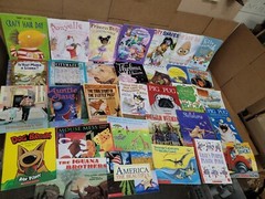 Lot of 20 Scholastic MIX Classroom Teacher Reading Large Kids RANDOM Books K-5