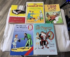 5 Oz Books by L. Frank Baum, Books 1-4 & 11