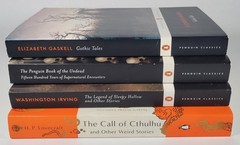 Penguin Classics Gothic Horror 4-Book Lot – Lovecraft, Gaskell, Irving