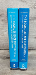 The Social Science Encyclopedia HC Volumes 1 & 2 by Adam & Jessica Kuper
