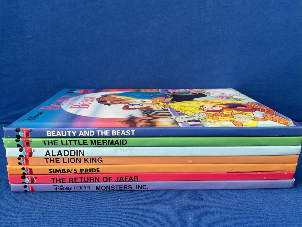 Lot of 7 – Disney Classic Books, Hardback, Various Titles, 2000