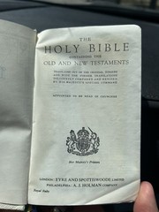 The Holy Bible King James Version White Cover Holman Order of Eastern Star Bible